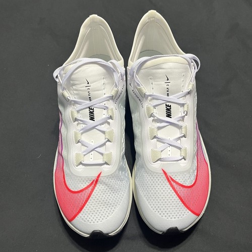 Nike Zoom Fly 3 White Crimson Running Shoes AT8240-103 Men's Size 9.5 / Women 11 - Picture 3 of 11