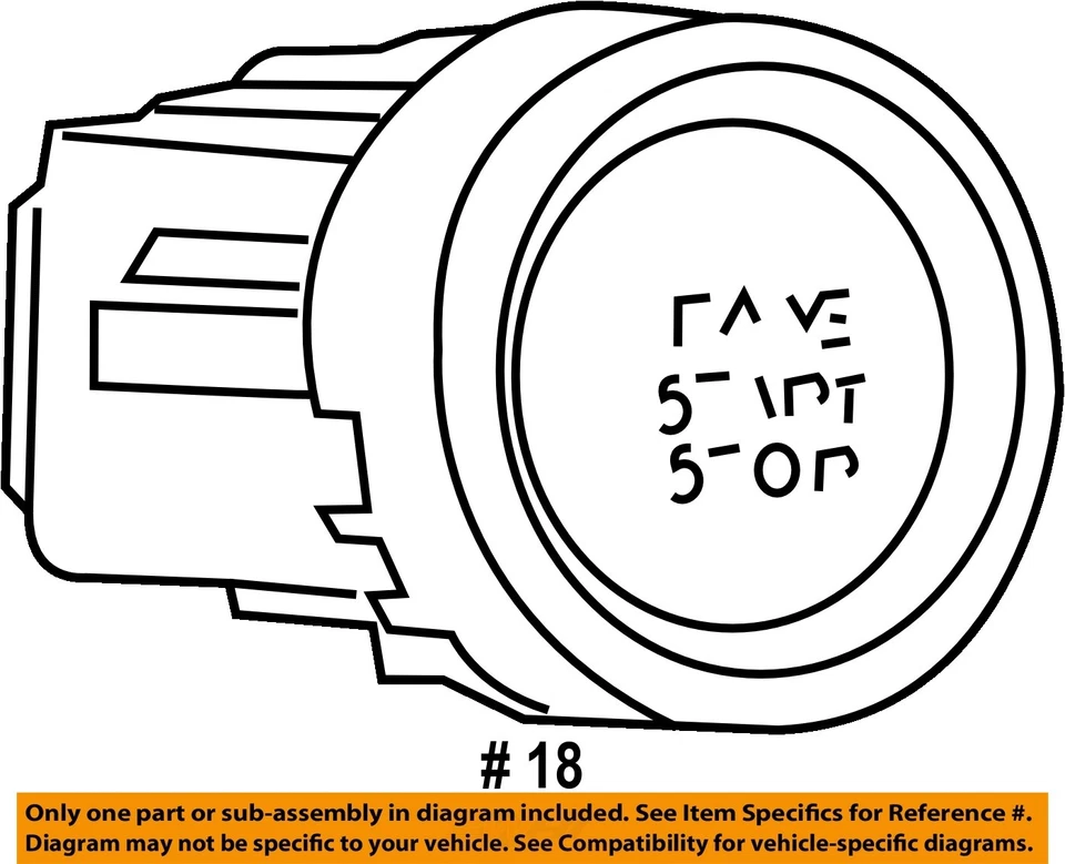 Interruptor de encendido usado se adapta a: Toyota C-hr 2019 encendido sin llave llave llave llave llave grado A Foto 4 de 4
