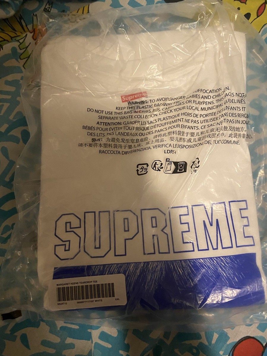 スケートボード Supreme Margaret Keane Teardrop Tee XXL Supreme Margaret Keane Teardrop Tee Black Men's - SS24 - US