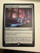 NM-Mint, English MTG Regular Bootleggers' Stash Streets of New Capenna Magic the