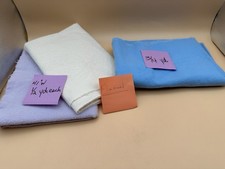 Flannel Fabric 41  W , Solid Colors, Lot Of 3, Crafts, Sewing, Baby, Diapers