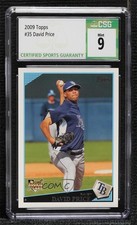 2009 Topps David Price #35 CSG 9 Mint 00l8