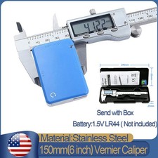 150mm Stainless Steel Caliper Vernier Micrometer Electronic Measuring Tool Ruler