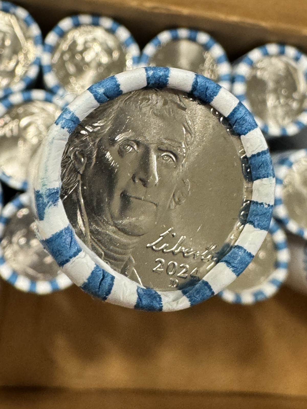 2024 D Jefferson Nickel - "Unc Roll"LOW MINTAGE