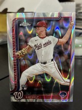 2025 Topps Chrome - DJ Herz #270 RayWave Refractor (RC) Nationals