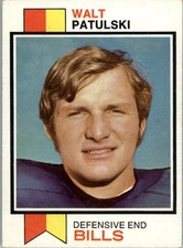 1973 Topps #293 Walt Patulski RC - VG-EX