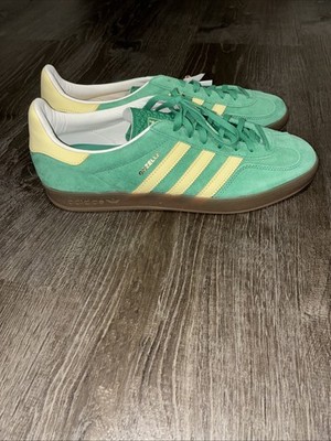 Adidas Gazelle Indoor Semi Court Green Almost Yellow IH7500 Men s Size 12