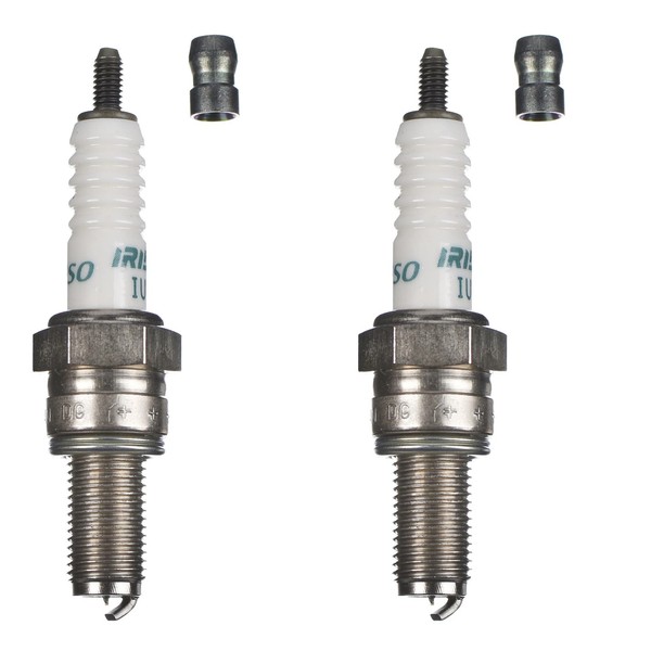 Denso ZüNdkerze IU27A Iridium 2Er Set (FüR: MV Agusta F3 675 Brutale ABS B1 16 )-image