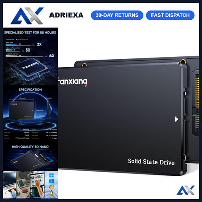256GB SATA III 2.5'' SSD Internal Solid State Drive - 530MB/s, 3D NAND, SLC Cache