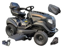 Black Edition Pro 300/118 Twin HS Rasentraktor inkl. AHK und Abdeckplane