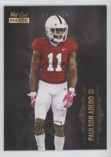 2021 Wild Card MATTE Silver Paulson Adebo #MBC-47 0w8