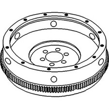 Flywheel With Ring Gear Fits Case Ih 485 495 3220 3144614r95