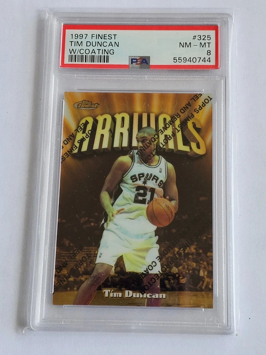 Topps Tim Duncan Basketball Rookie Sports Trading Cards for sale