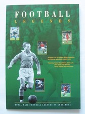 Royal Mail FOOTBALL LEGENDS 1996 Kompletny album na naklejki piłkarskie *Doskonały*