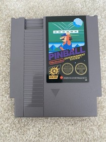 Mario Pinball Pin Ball Complete Nintendo NES PAL Boxed Sleeve Poly UK