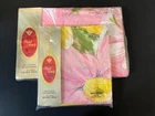 Vintage Cannon Royal Family Full FLAT Sheet & 2 Pillowcase Heavenly Daisy NEW
