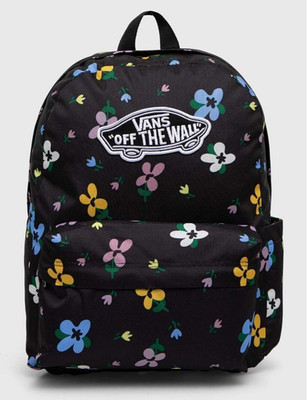 Vans Old Skool Rucksack Blumen Schwarz 22L Tragbar 15 Institut Universität