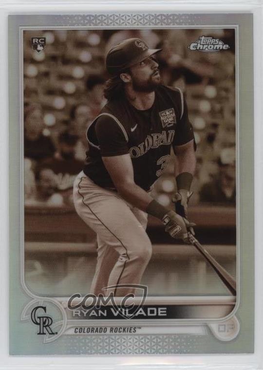 2022 Topps Chrome Sepia Refractor Ryan Vilade #85 0nr3