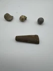4 Civil War Minie Balls – Fired Bullets Dug Wilderness VA Battlefield 1864 Relic