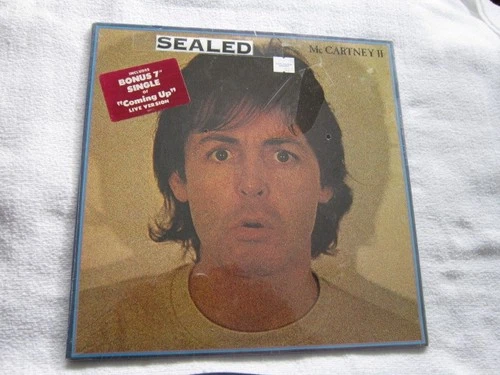 Paul McCartney LP "McCartney II Columbia FC 36511 Still Sealed! W/Hype & Bonus 7