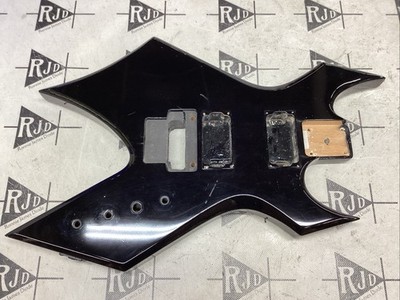 BC Rich Japan Warlock NJ Series Electric Guitar Body Black