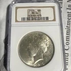 1923 Peace Dollar ANACS MS64 $1 Silver Coin Philadelphia