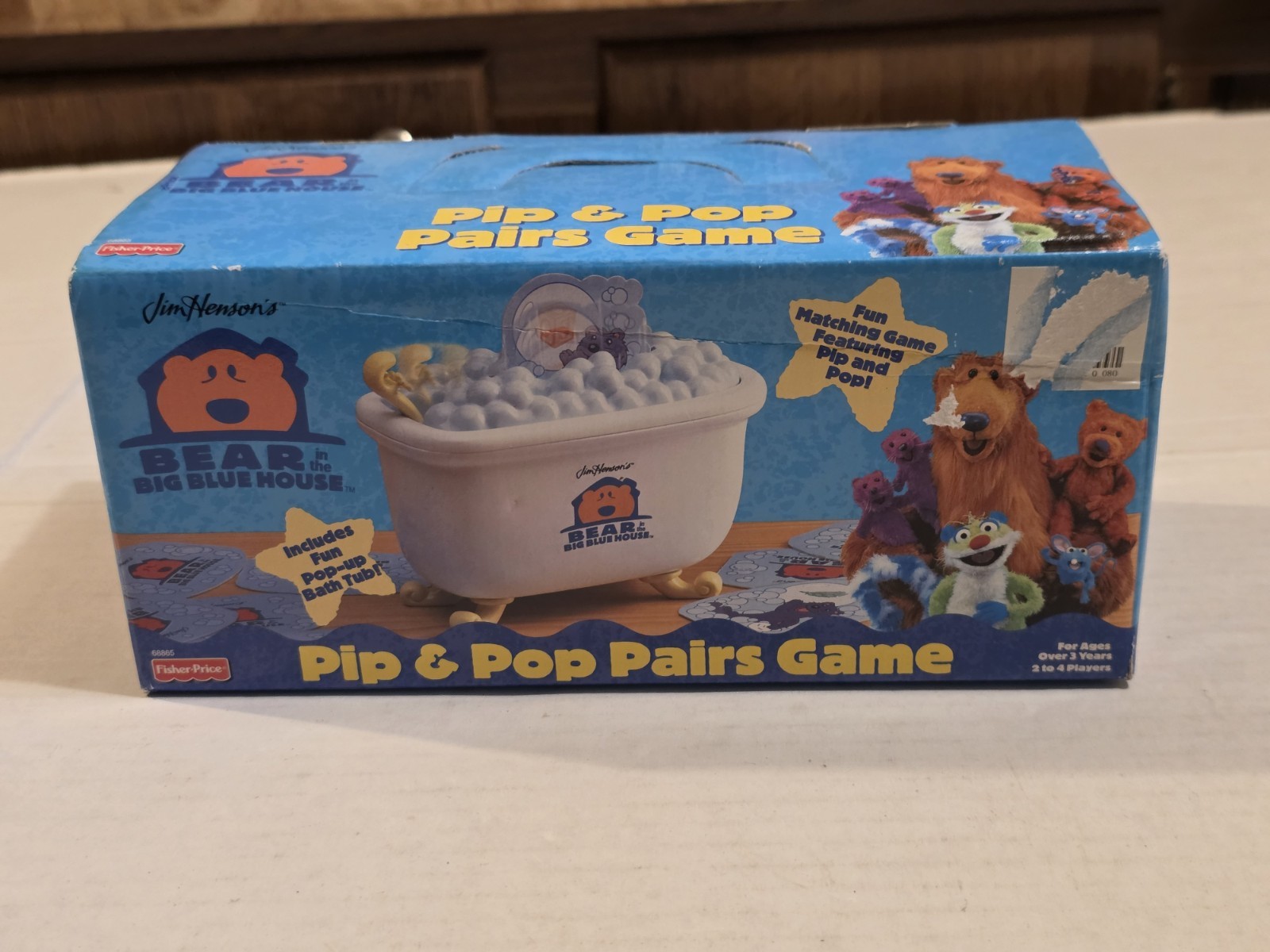 Bear In The Big Blue House Pip & Pop Pairs Game