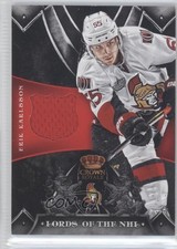 2012-13 Panini Rookie Anthology Crown Royale Lords of the NHL Erik Karlsson 1a3