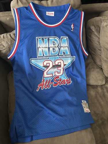 Camiseta deportiva Mitchell & Ness Michael Jordan Eastern Conference 1992-93 All-Star para hombre L - Imagen 2 de 12