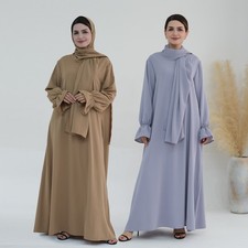 Modest Abaya Women Muslim Long Robes Turkey Kaftan Islamic Evening Dresses Gown