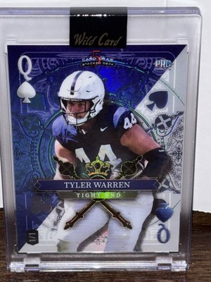 Tyler Warren Rare 1/1 Pre Rookie Card Penn State Nittany Lions Indianapolis Colt