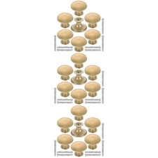  3 Pack Küchenschrankknöpfe Möbelknopfe Kleine Retro-Schubladenknöpfe