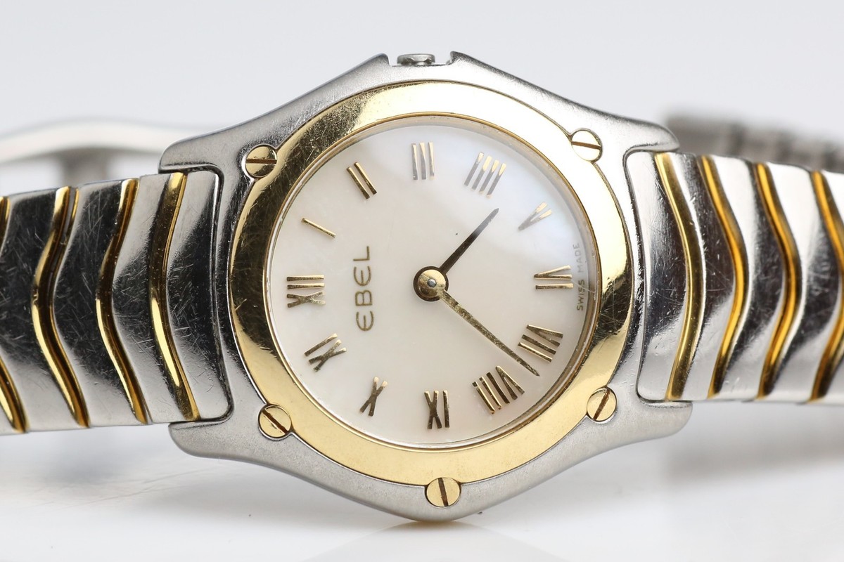 Ebel Classic Wave Quartz Ladies Watch, MOP Dial, 9157F11 | eBay