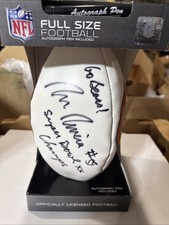 Ron Rivera Chicago Bears Coach Autographed Signed Full Size Logo Football