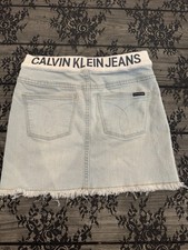 Little Girls Calvin Klein Denim Skirt- Size 7