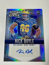 2015 Panini Prizm Collegiate Draft Picks Nick Boyle Silver Prizm Auto #228