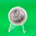 2013 Canada Silver Maple Leaf 1oz.9999 Fine Queen Elizabeth II Effigy In Capsule