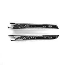 Genuine Carbon Fiber Side Fender Emblem Badge For Bmw M3 F80 M4 F82 F83 Logo