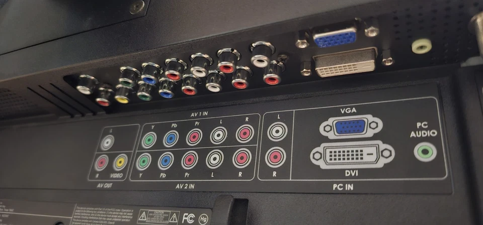 Dell W2306C LCD TV Monitor (READ DESCRIPTION) - Image 2 of 2