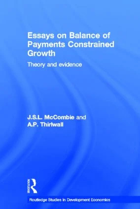 Essays on Balance of Payments Constrained Growth
