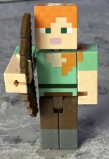 Minecraft Alex Large Scale Action Figure 8.5" Inch Big Toy With Bow..XC