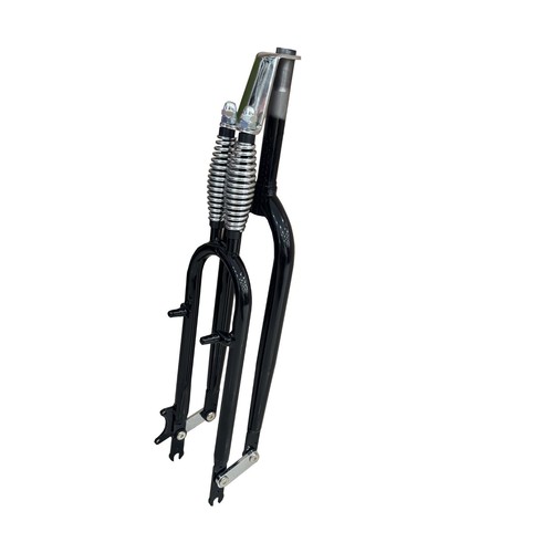 Fourche vélo CDH 26" double ressort classique 1" filetée et casque fileté 8 pièces - Photo 2/14