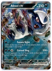 Absol ex 135/197 Obsidian Flames Holo Double Rare