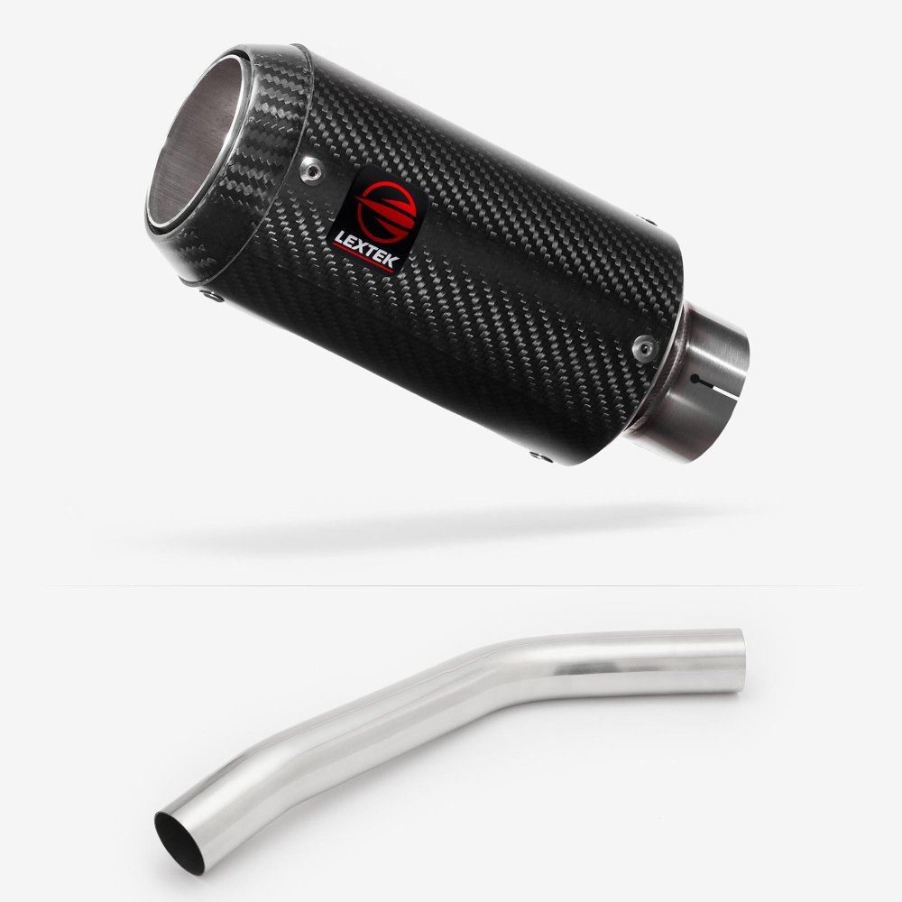 Lextek CP8C Exhaust 150mm with Link Pipe for Triumph Tiger 800 (10-19)