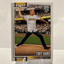 2026 Topps Series One First Pitch Insert Tony Hawk San Diego Padres #FP-6