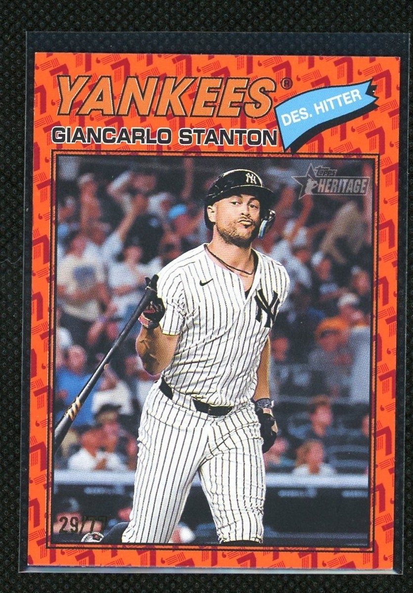 Topps ジャンカルロ スタントン 2026 Topps Heritage - Giancarlo Stanton #250 Color of the Year /77