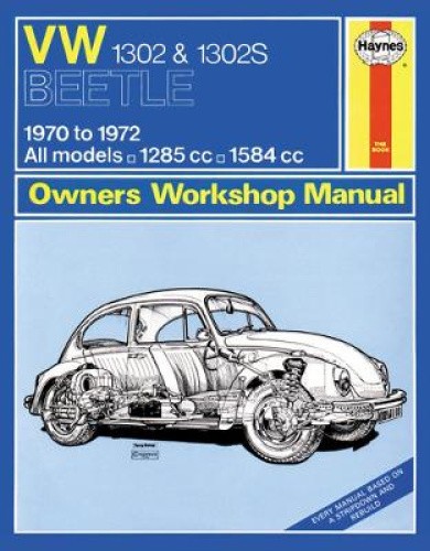 VW 1302 & 1302S (70 - 72) Haynes Repair Manual by Haynes Publishing [Paperback]