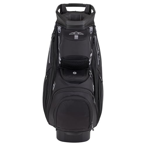 Sun Mountain C-130 Golf Cart Bag in Black