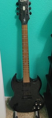 Epiphone Tony Iommi Signature G-400 Ebony Used Guitar 