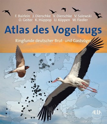 Atlas des Vogelzugs | Franz Bairlein (u. a.) | Buch | 567 S. | Deutsch | 2014